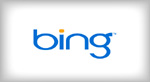 Bing white logo